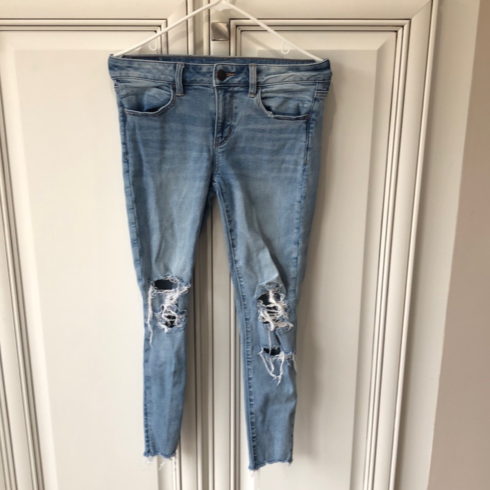 American eagle super stretch stretch